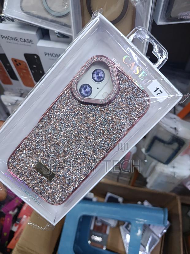 Swarovski Luxury Rhinestone Crystal Glitter Case for iPhone 17 -Pink - thumbnail 2