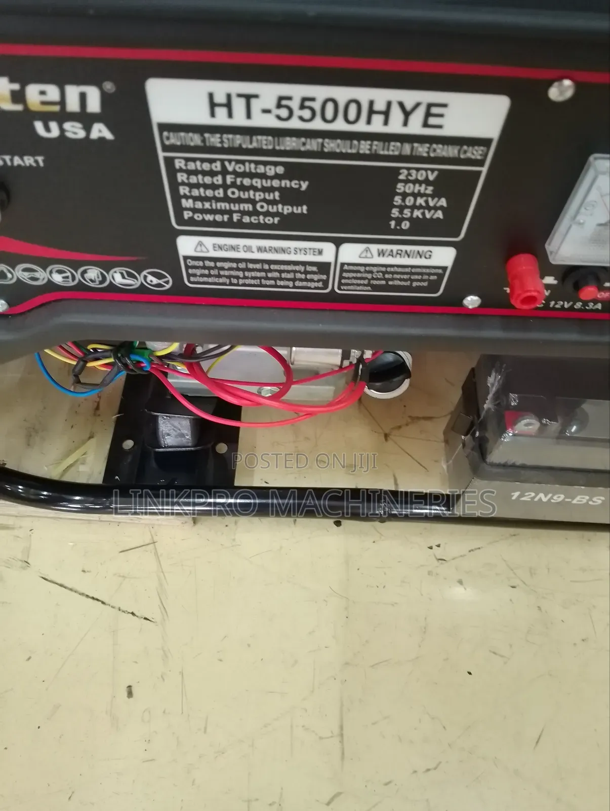 Kasten 5.5 Kva Petrol Generator