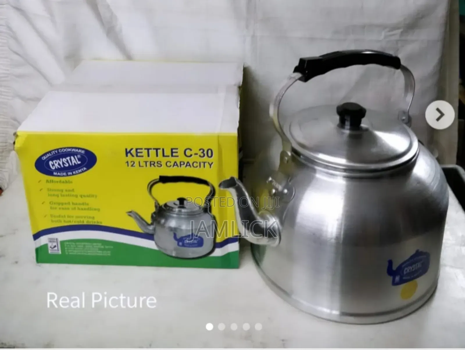 12l Aluminium Kettle –Bn
