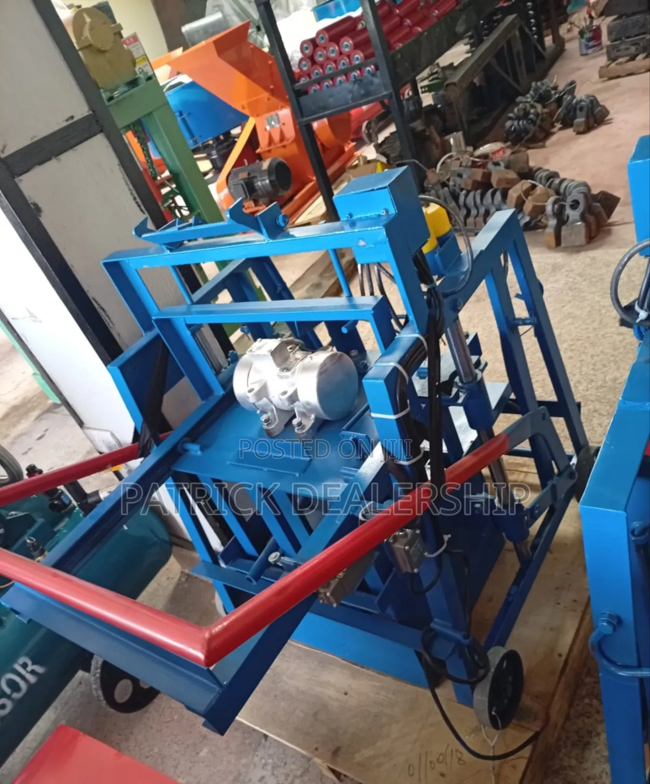 Concrete Block Making Machine