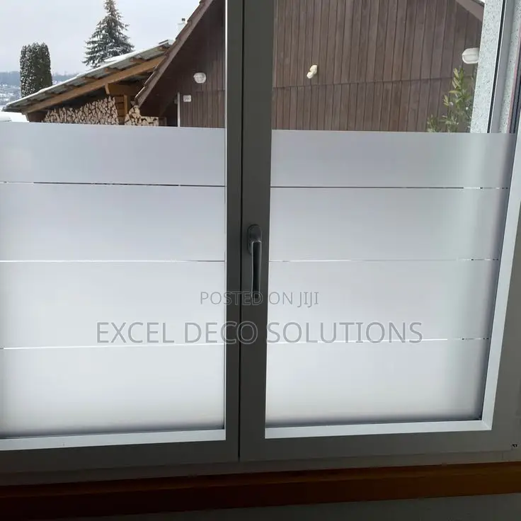 Frosted Film for Office, Home and Salon Glass