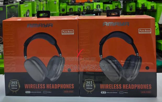 Amaya Aeb-H300 Pure Bass Wireless Headphones