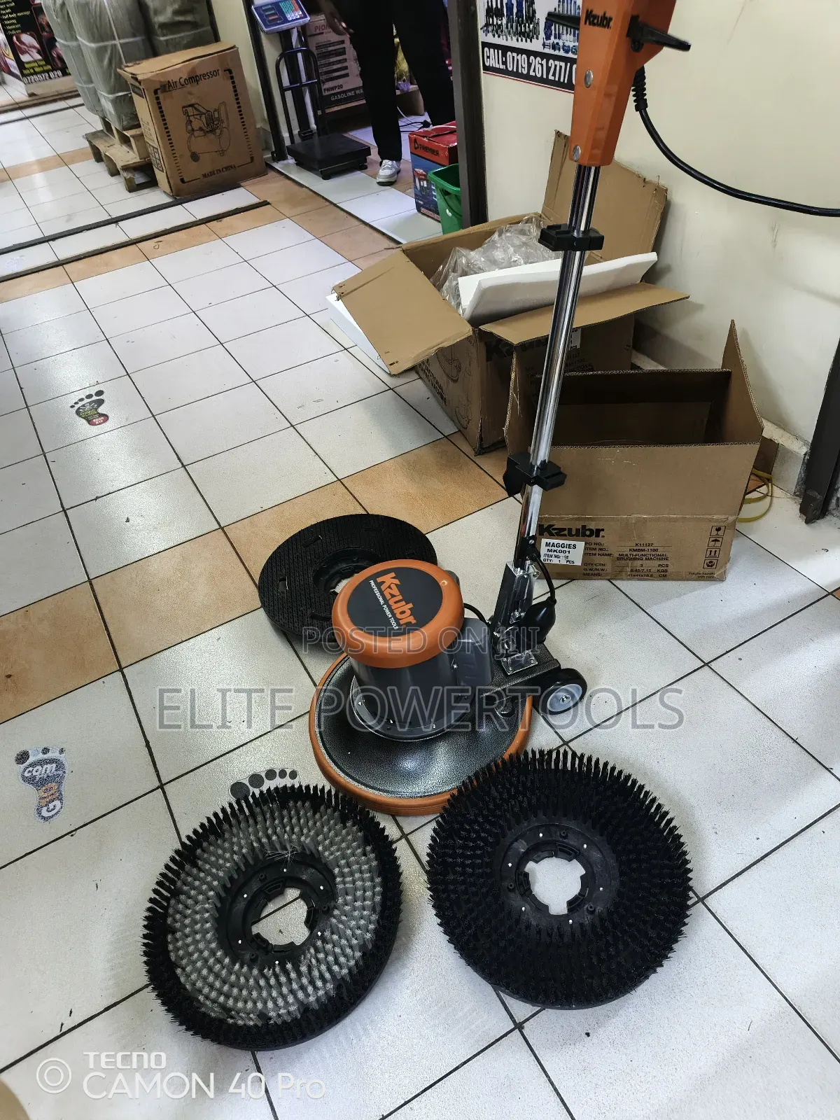 Professional Floor Scrubber Machine