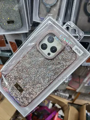 Kidon Swarovski Glitter Shining Luxurious iPhone 15 Pro Max Cover-Pink