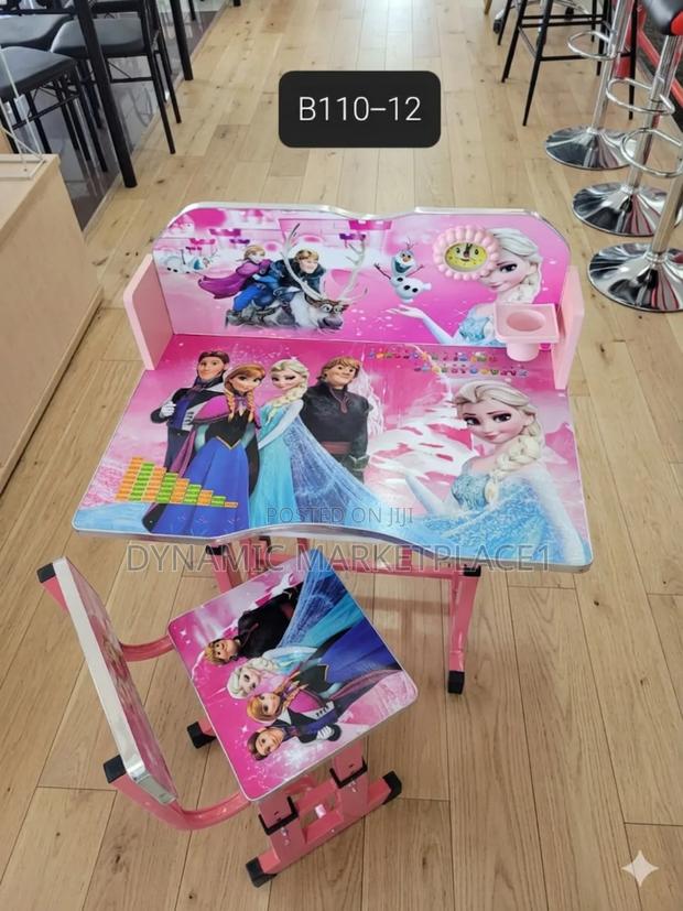 Kids' Ergonomic Study Desk and Chair Set - main view