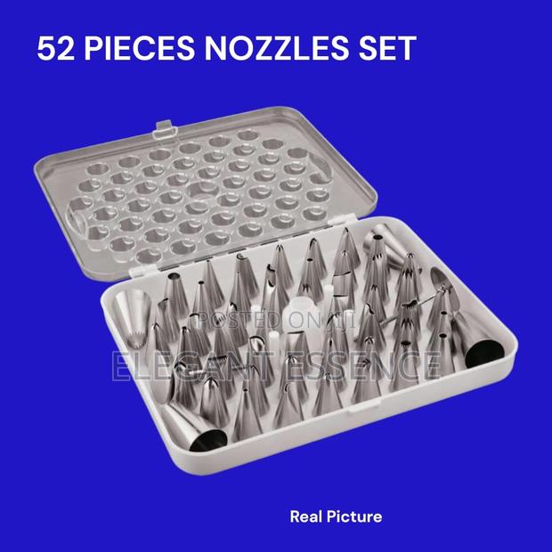 52pcs Nozzle Set for Ideal for Baking and Decorating - main view