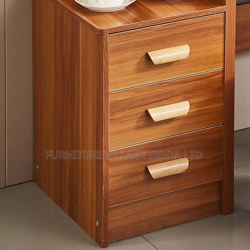Dressers; Modern Dressing Table With Sliding Mirror