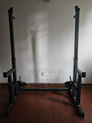 Adjustable Squat Rack Barbell Rack Dip Bar Station,Barbells,Gym Tiles