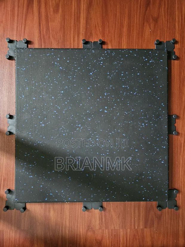 Adjustable Squat Rack Barbell Rack Dip Bar Station,Barbells,Gym Tiles - thumbnail 3