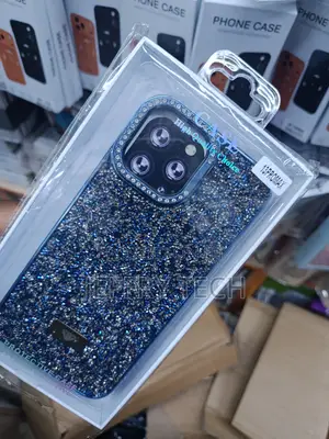 Bezzi Glitter Bling World Crystal iPhone 13 Pro Max Cover With Stand