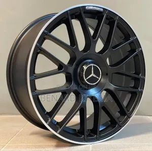Black Charcoal Mercedes Benz Rims Size 18" Inch