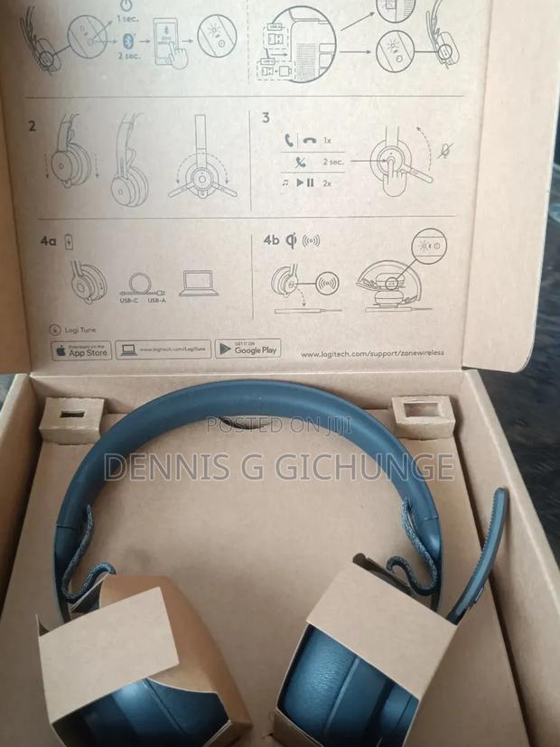 Logitech Zone Wireless Bluetooth Headset - thumbnail 3