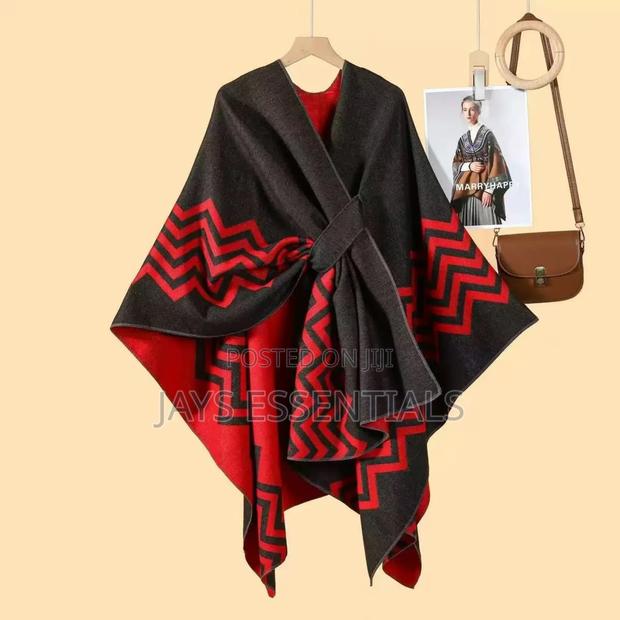Warm, Cozy and Colorful Ponchos/Shawls