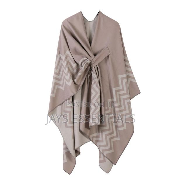 Warm, Cozy and Colorful Ponchos/Shawls - thumbnail 6