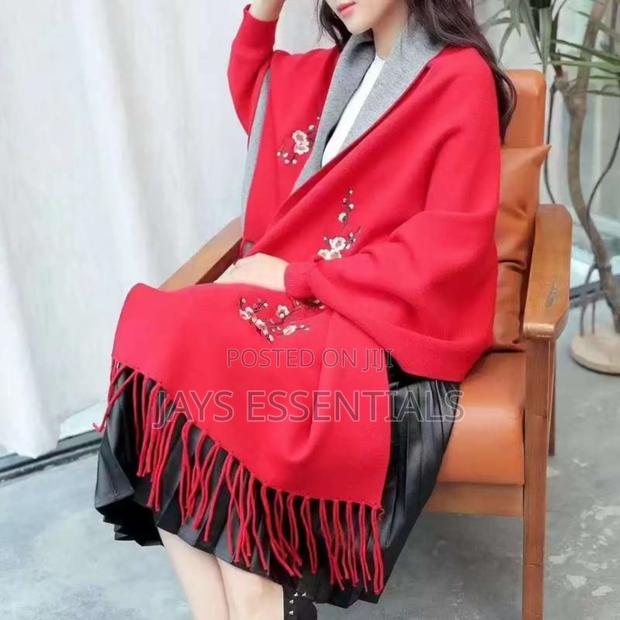 Warm, Cozy and Colorful Ponchos/Shawls - thumbnail 10