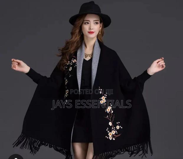Warm, Cozy and Colorful Ponchos/Shawls - thumbnail 14