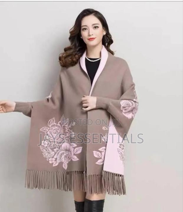 Warm, Cozy and Colorful Ponchos/Shawls - thumbnail 18