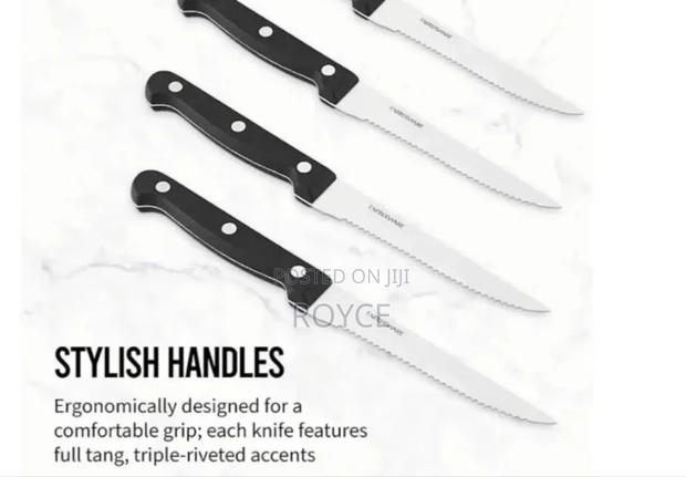 Serrated Steak Knife Set- 6pcs - thumbnail 5