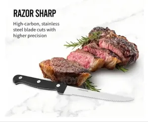 Serrated Steak Knife Set- 6pcs
