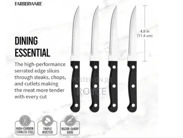 Serrated Steak Knife Set- 6pcs - thumbnail 6