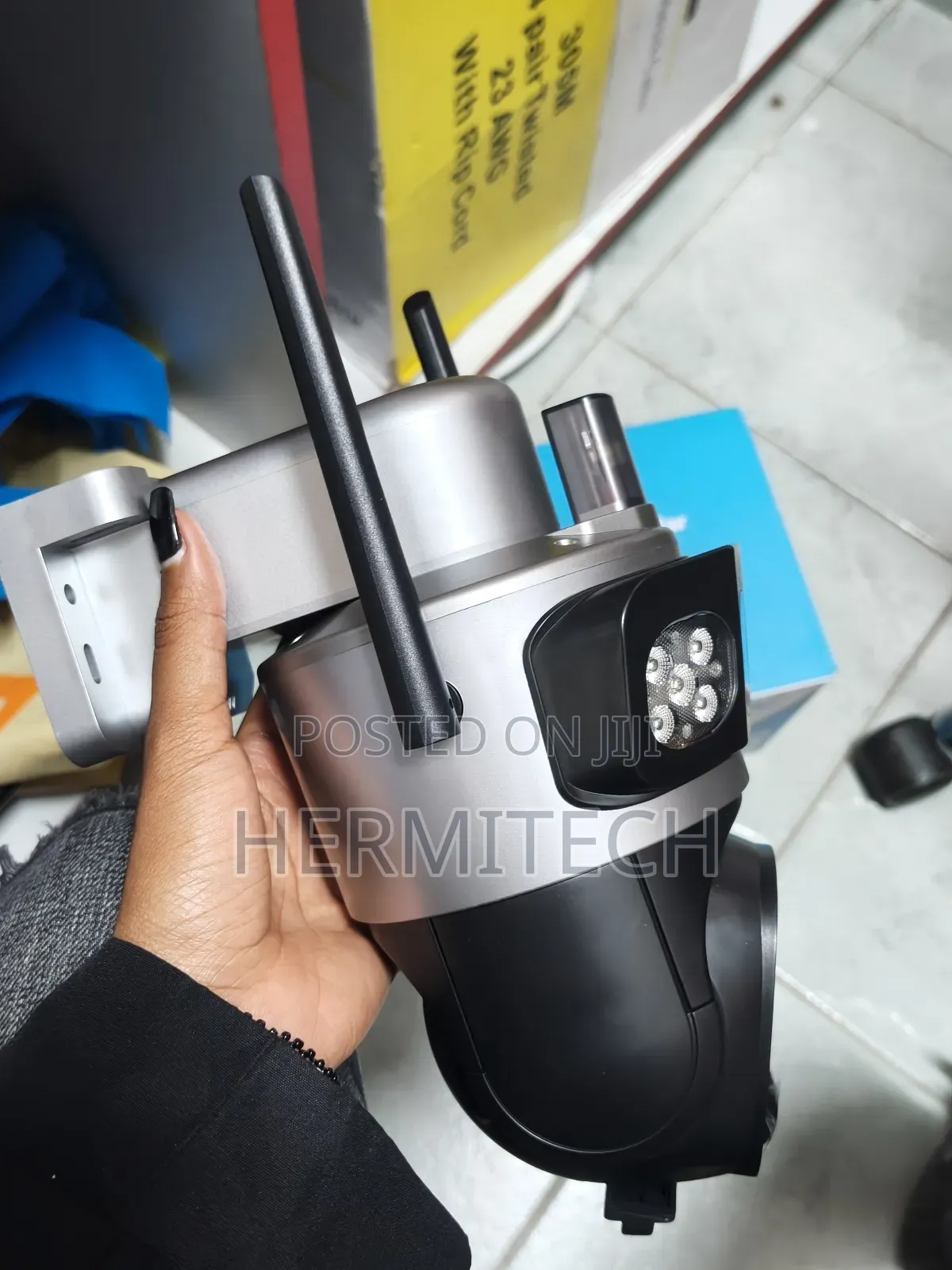 Siren Two Lens 10x Zoom CCTV 4g Sim Card