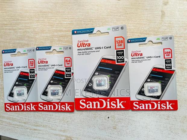 Sandisk Ultra Micro Sd Memory Card 32,64,128 256gb Class10 - thumbnail 2