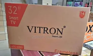 Vitron 32 Inch Tv Frameless Smart Android Tv Htc32/Bluetooth