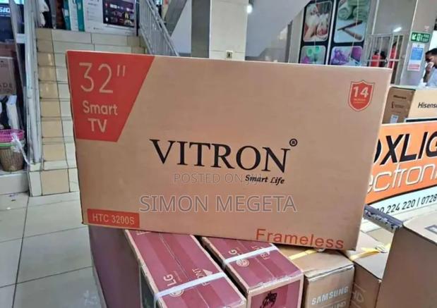 Vitron 32 Inches Tv Frameless Smart Android Tv Htc32/Bluetooth - thumbnail 2