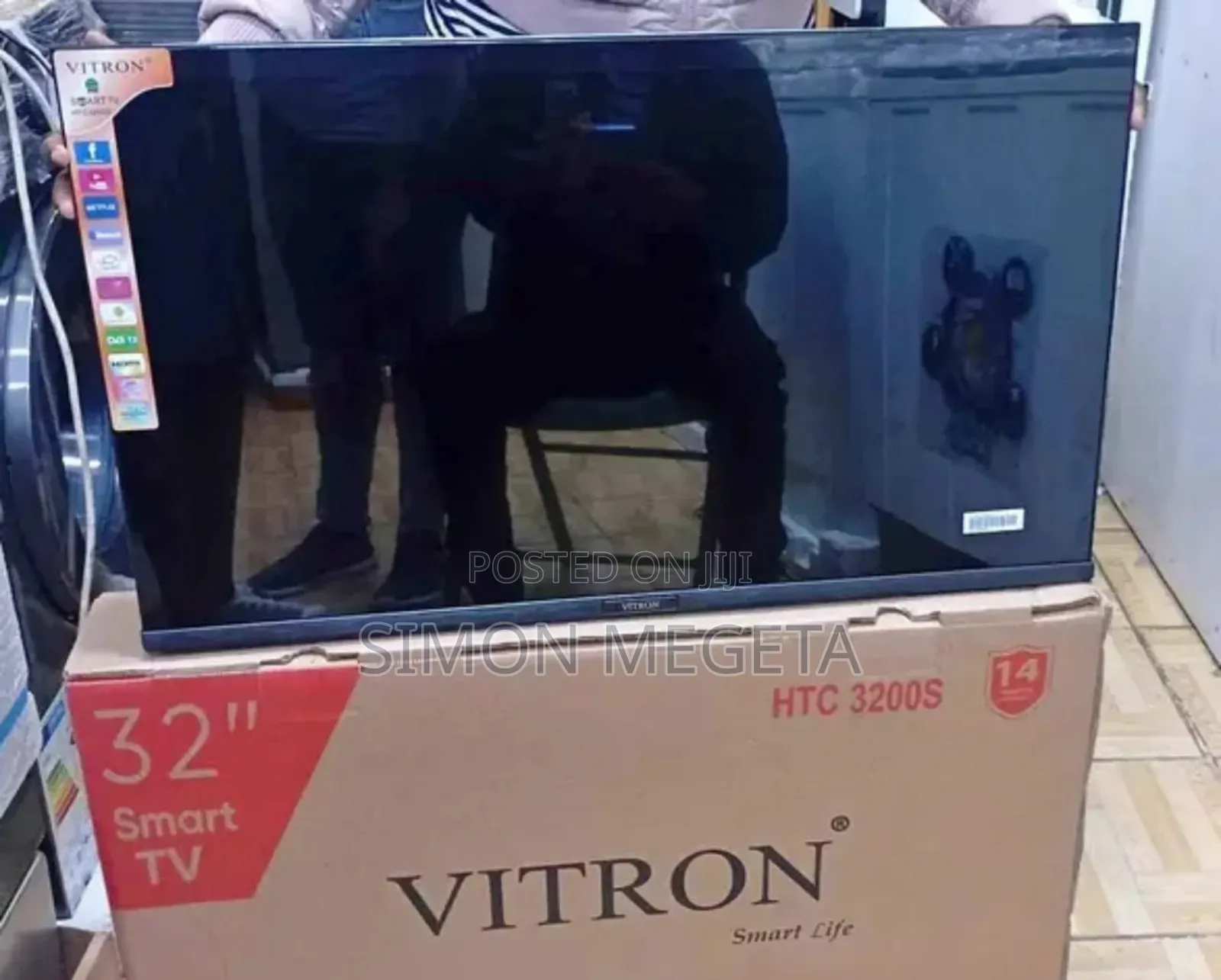 Vitron 32 Inch Tv Smart Android Tv Htc32/Bluetooth