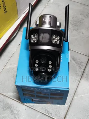 Pir Human Detection 10x Zoom Dual Lens Solar Powered PTZ