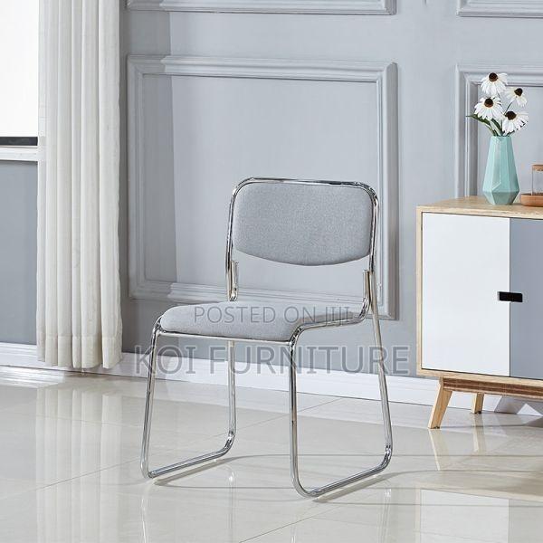 Office Chair : Stackable Chrome Guest Chair - thumbnail 6