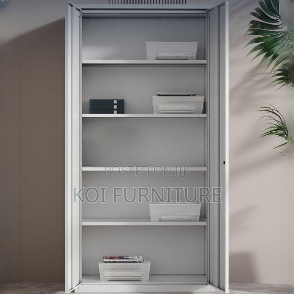 Offce Cabinet : 2-door Full Glass Office Storage Cabinets - thumbnail 2