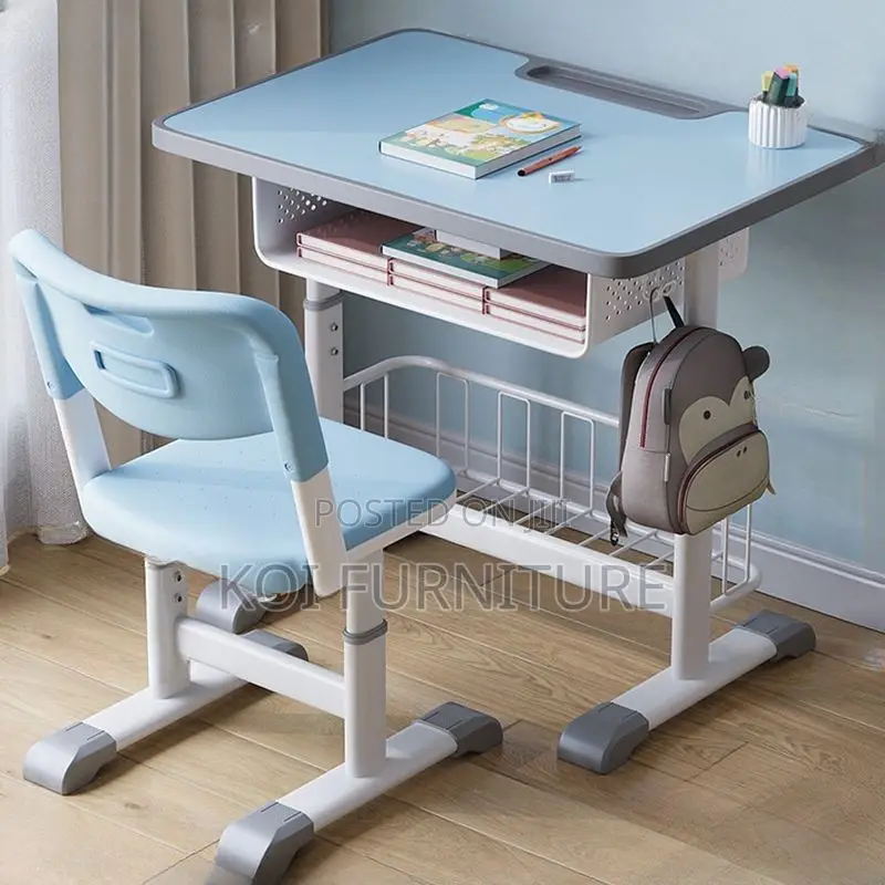 Kids Set : Durable Student Learning Desk And Chair Sets