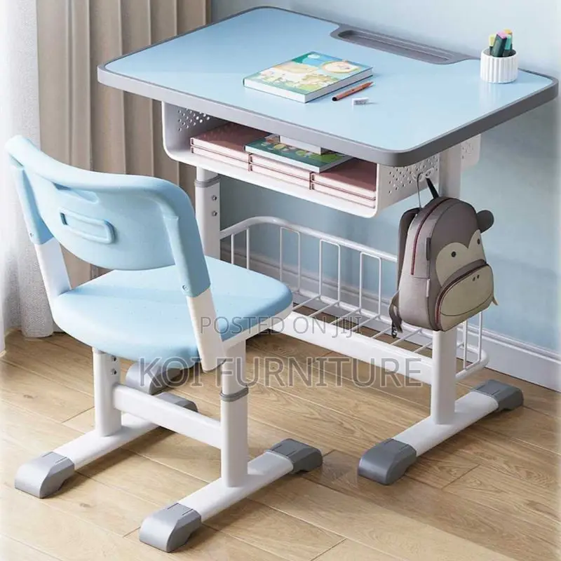 Kids Set : Durable Student Learning Desk And Chair Sets