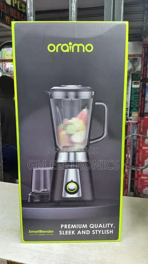 Oraimo Smart Blender Oh-B1 1.5l Glass Jar Speeds Control Blender.