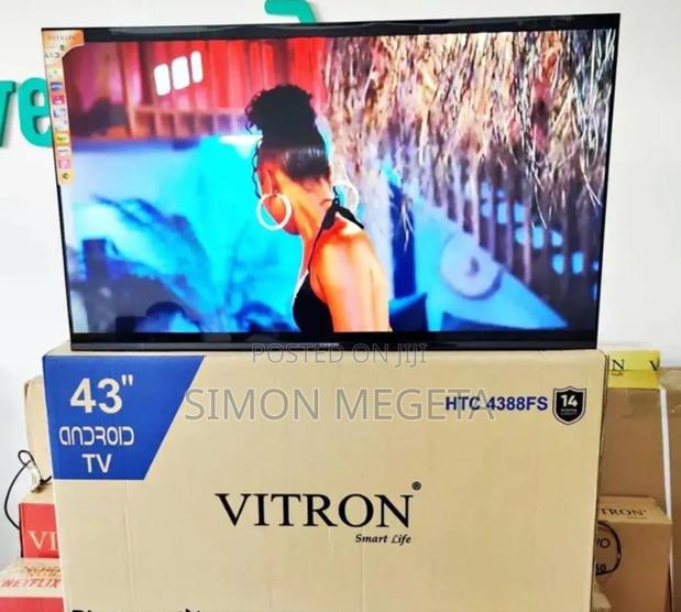 Vitron 43 Inch Tv Frameless Smart Android Tv Htc43/Bluetooth - thumbnail 2