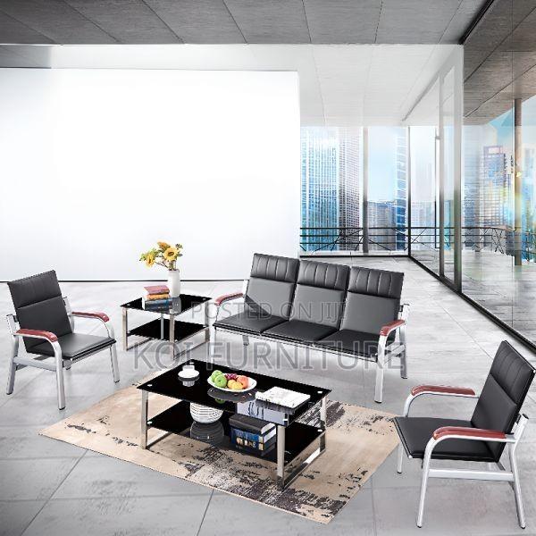 Office Sofa : 5-Seater Executive Office Sofa Set - thumbnail 6