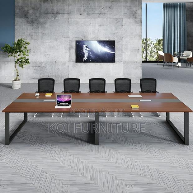 Office Table : Modern 2.4-Meter Conference Table - thumbnail 3
