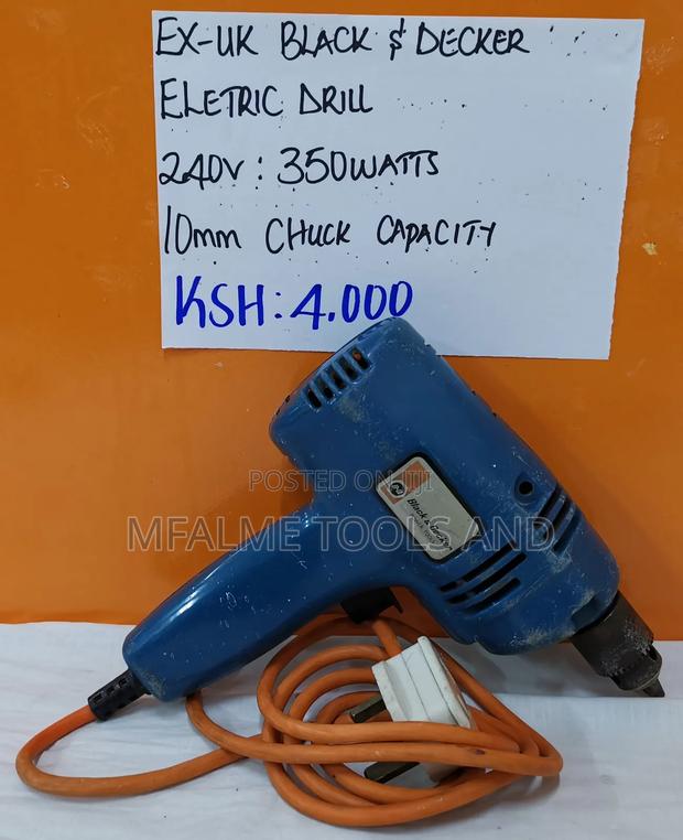 Electric Drill - main view