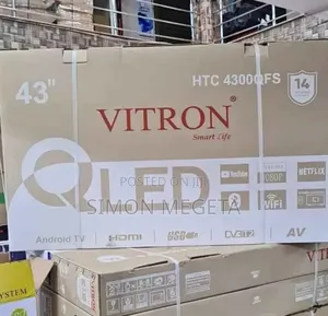 43" Qled Tv Smart Tv Htc43/Bluetooth