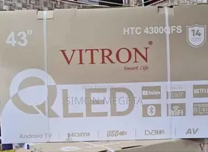 43" Qled Tv Smart Tv Htc43/Bluetooth