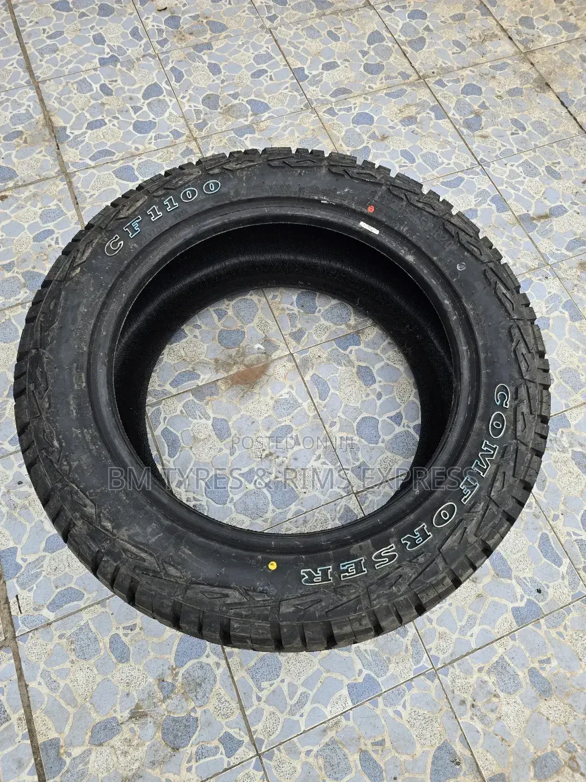 285 /50 R20 Comforser Tyres (All Terrein).