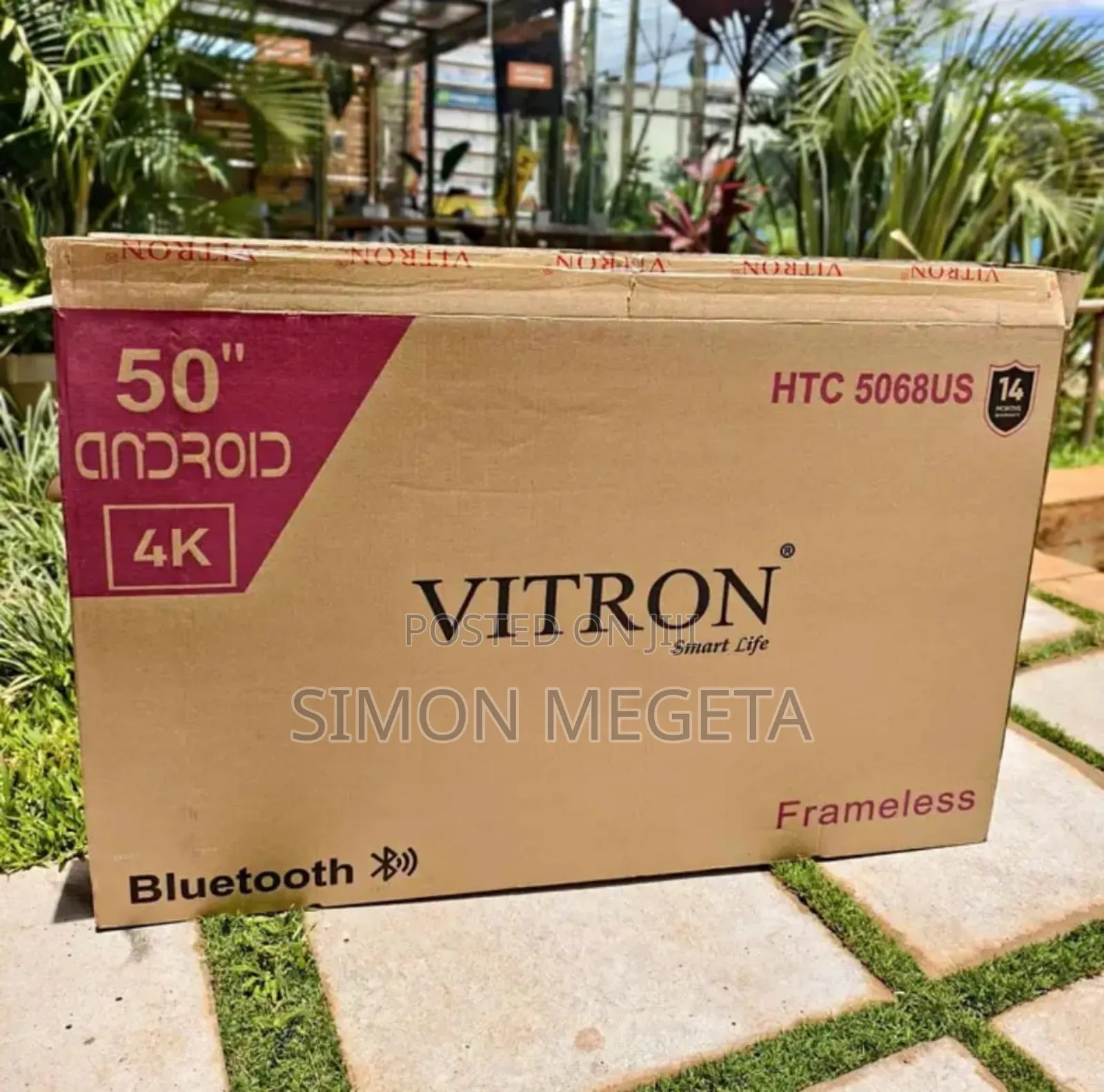 Vitron 50inch Smart Android Tv Htc5068v/Usb