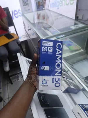 New Tecno Camon 50 Pro 256 GB Black