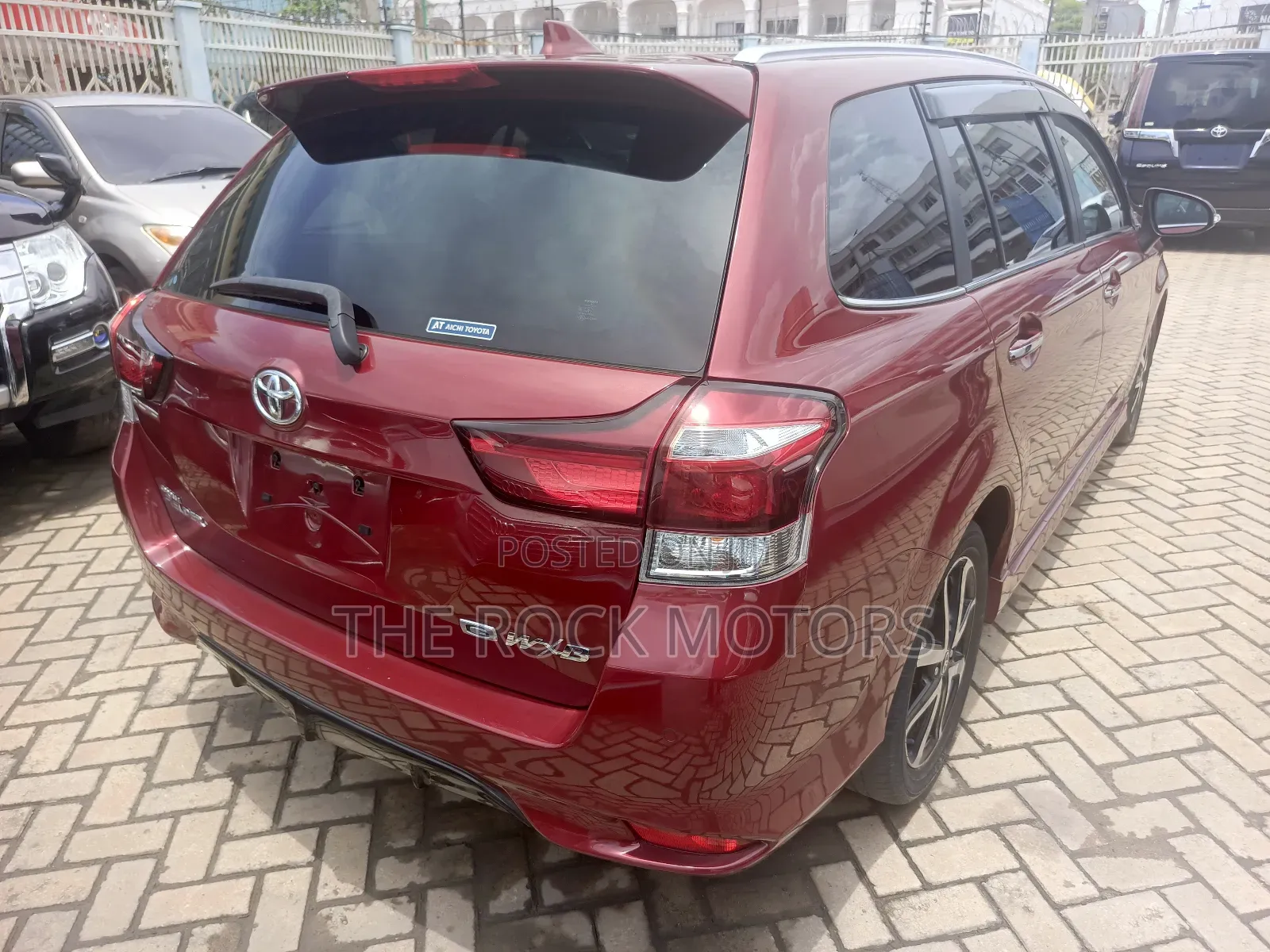 Toyota Corolla Fielder 2018 Red