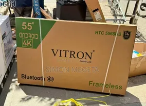 55 Inch Vitron Tv Frameless Smart Android Tv Htc5068v/Usb