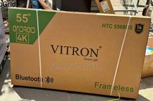 55 Inch Vitron Tv Smart Android Tv Htc5568v/Usb - thumbnail 2