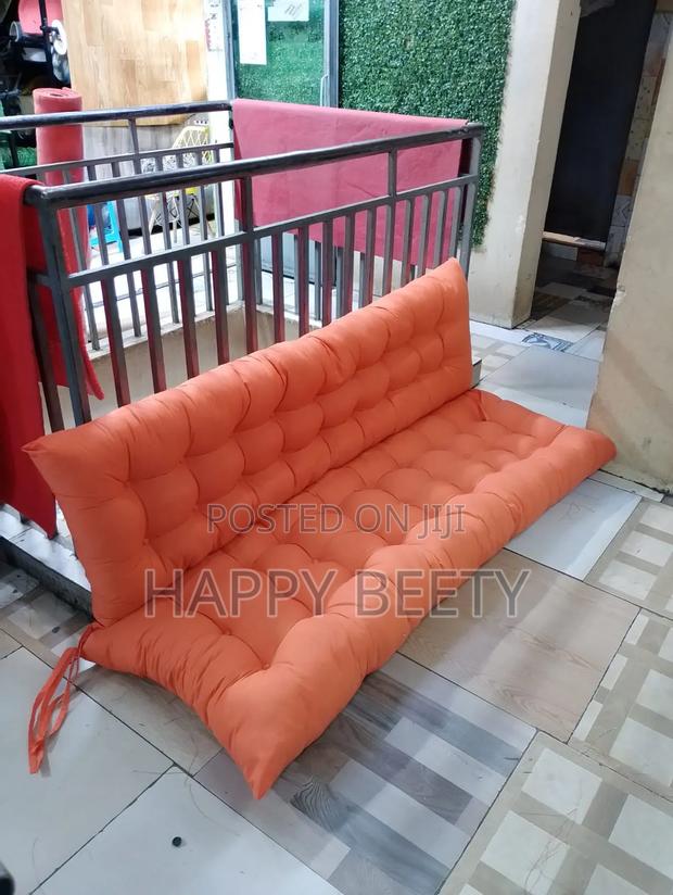 Orange Pallet /Floor Cushions - thumbnail 2