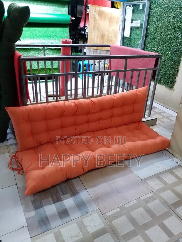 Orange Pallet /Floor Cushions - thumbnail 3