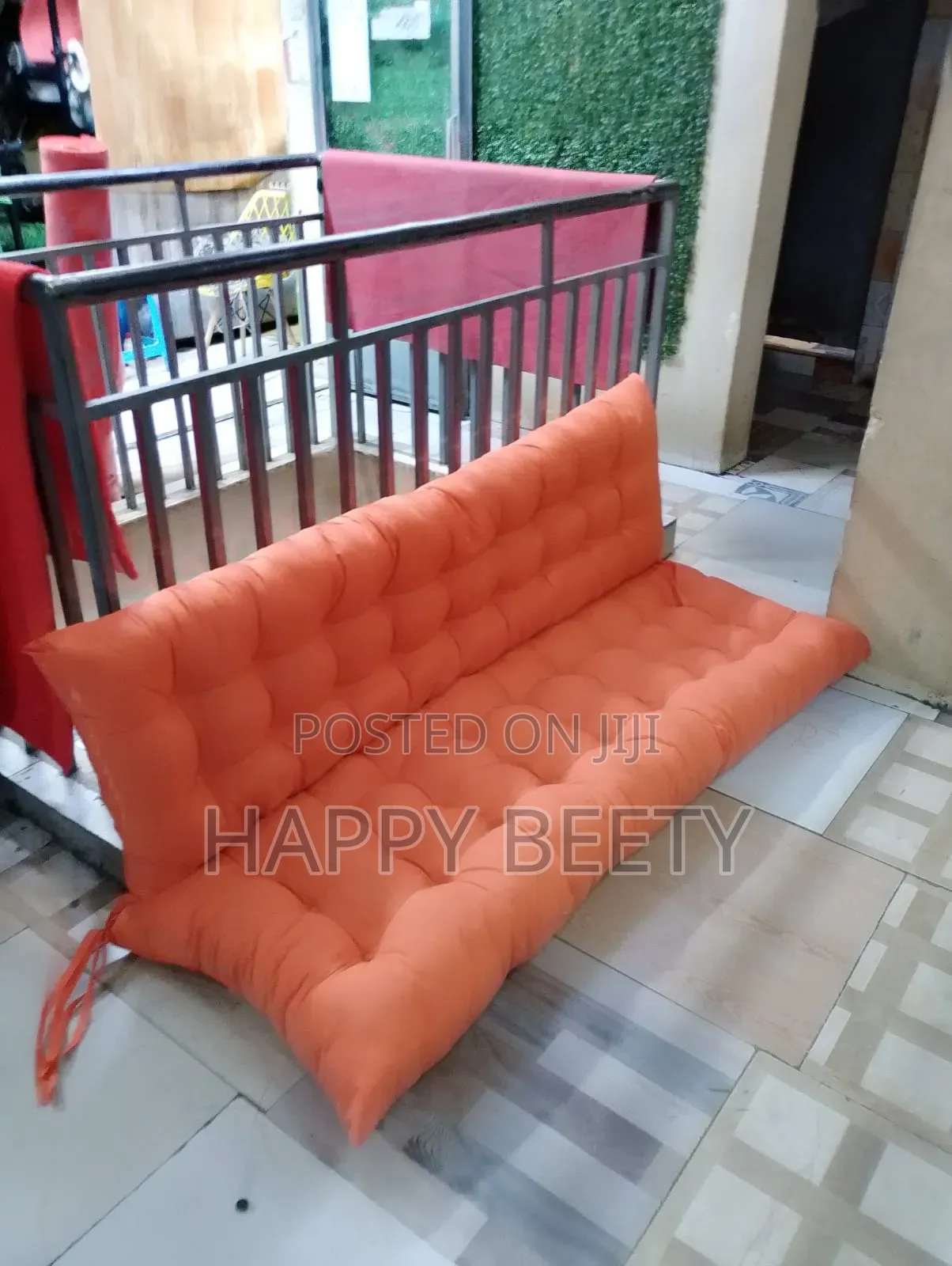 Orange Pallet /Floor Cushions